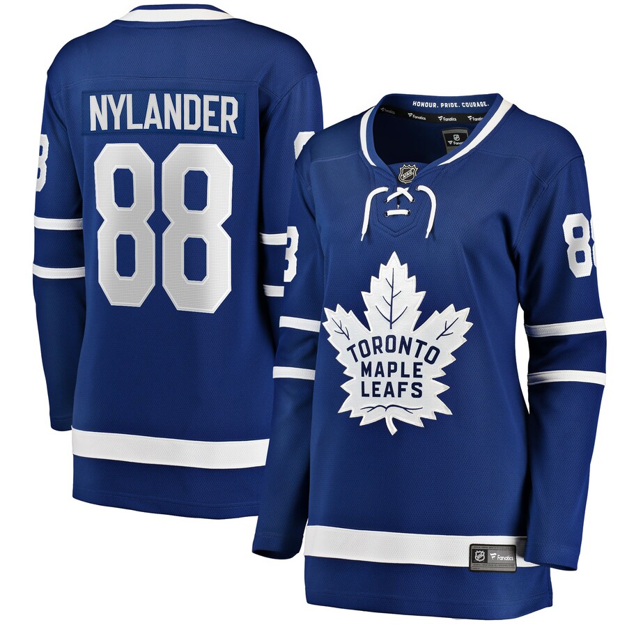 Women's Toronto Maple Leafs William Nylander Fanatics Branded Blue Home Team Breakaway Player Jersey - Jersey