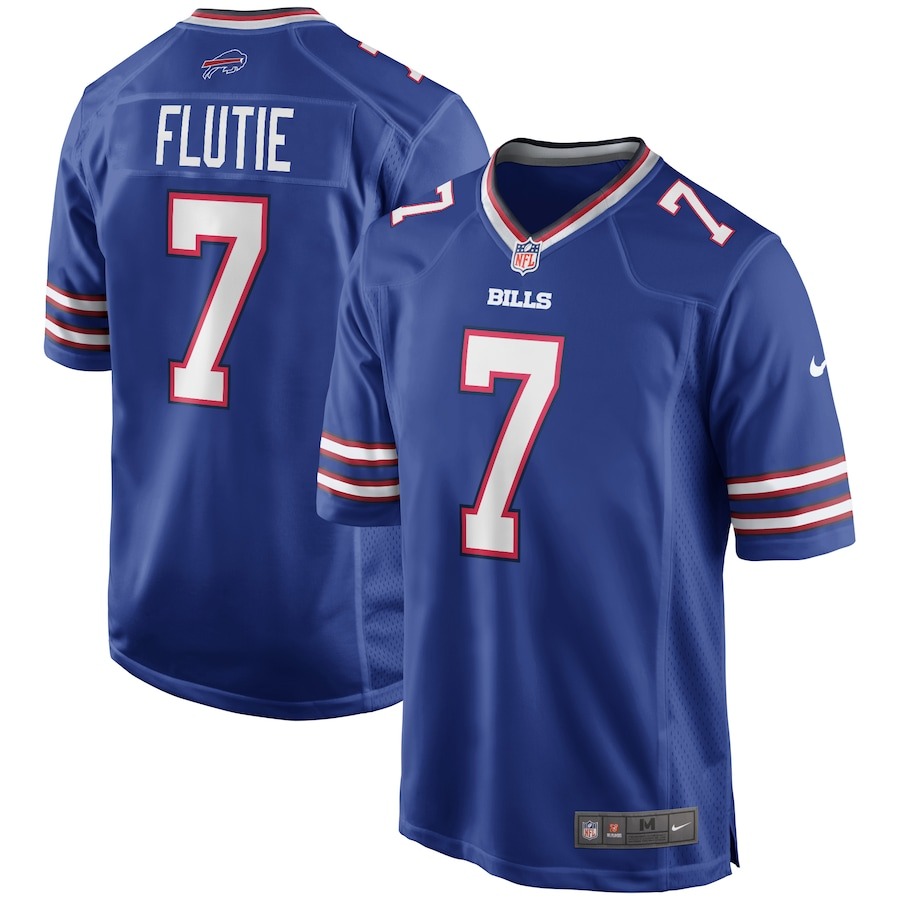 Men's Buffalo Bills Doug Flutie Nike Royal Game Retired Player Jersey - Jersey