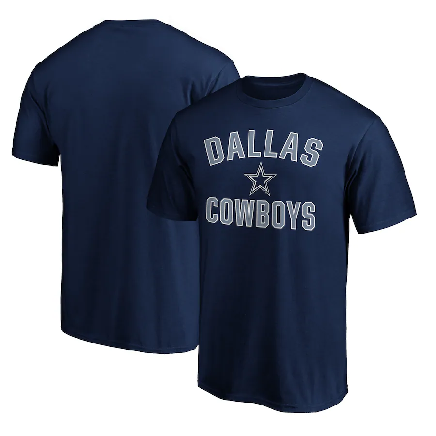 Men's Dallas Cowboys Fanatics Navy Victory Arch T-Shirt - Jersey