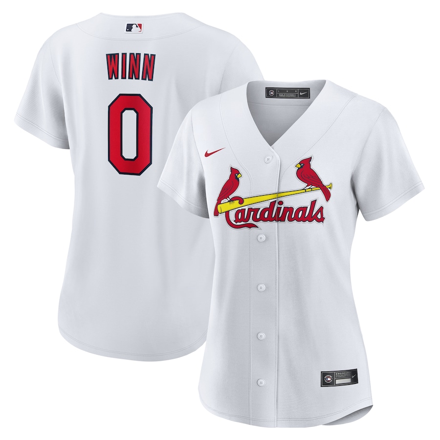 Women's St. Louis Cardinals Masyn Winn Nike White Home Replica Jersey - Jersey
