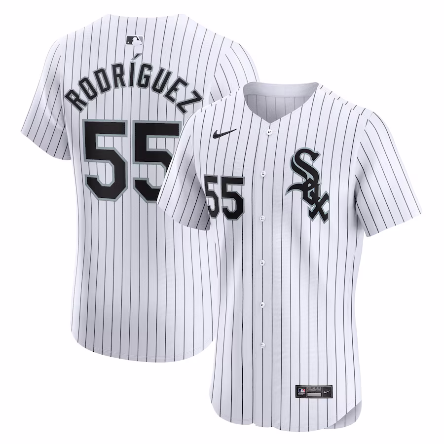 Men's Chicago White Sox José Rodríguez Nike White Home Elite Player Jersey - Jersey