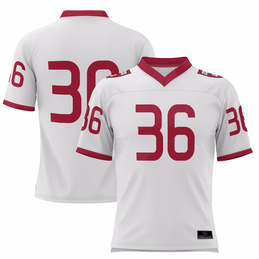 #36 Harvard Crimson GameDay Greats Football Jersey - White - Jersey