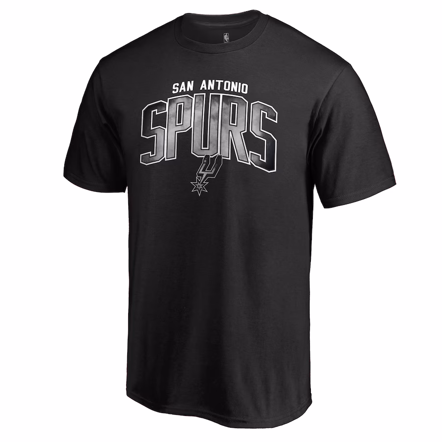 Men's San Antonio Spurs Black Arch Smoke T-Shirt - Jersey