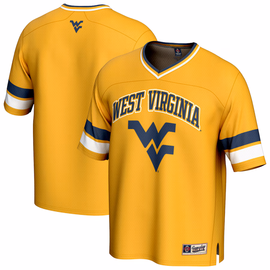 Unisex GameDay Greats Gold West Virginia Mountaineers Spirit Football Jersey - Jersey