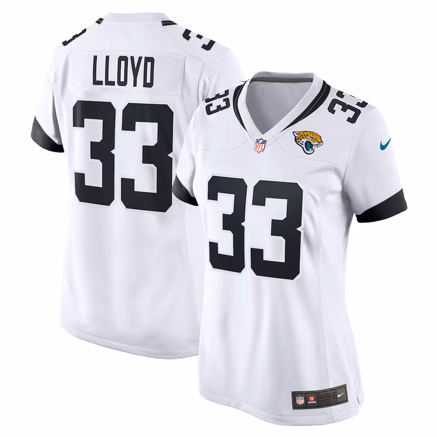 Women's Jacksonville Jaguars Devin Lloyd Nike White Away Game Player Jersey - Jersey