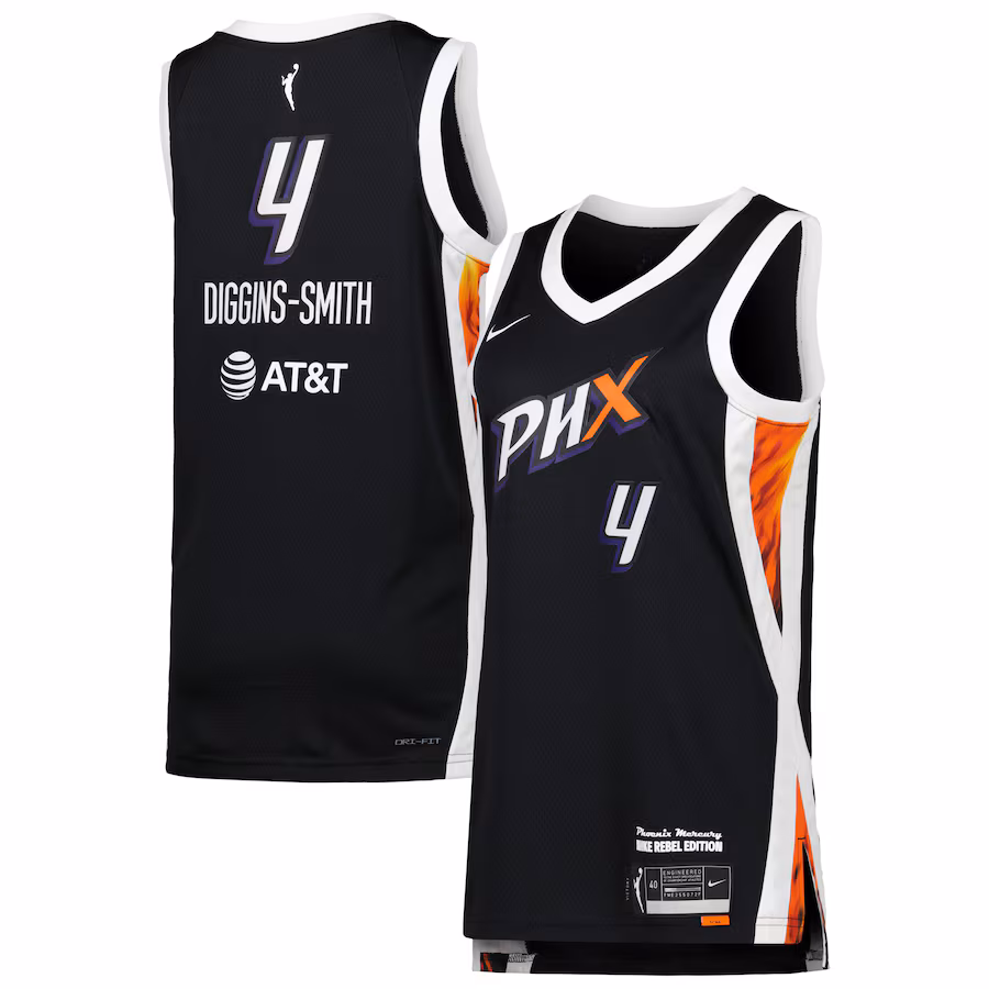Women's Phoenix Mercury Skylar Diggins-Smith Nike Black 2021 Rebel Edition Victory Player Jersey - Jersey
