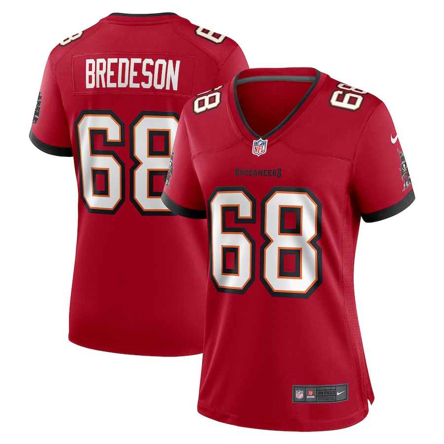 Women's Tampa Bay Buccaneers Ben Bredeson Nike  Red  Game Jersey - Jersey