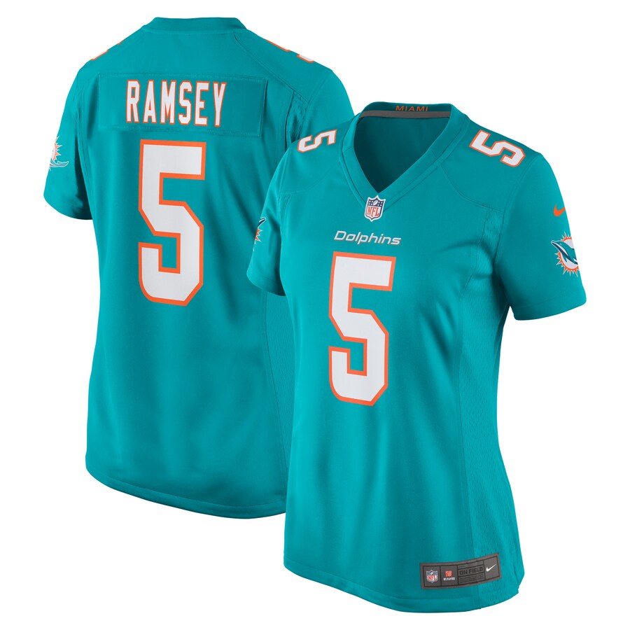 Women's Miami Dolphins Jalen Ramsey Nike Aqua Player Jersey - Jersey