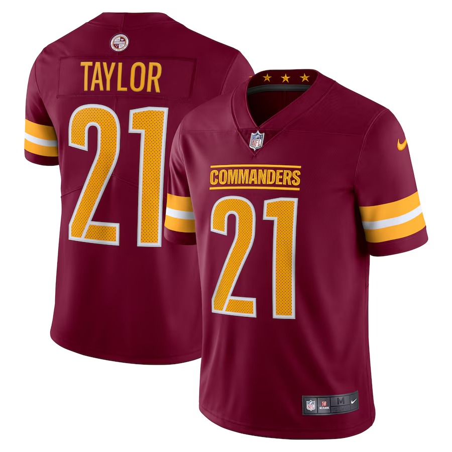Men's Washington Commanders Sean Taylor Nike Burgundy 2022 Home Retired Player Limited Jersey - Jersey
