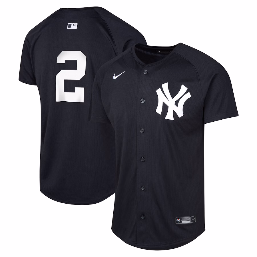 Youth New York Yankees Derek Jeter Nike Navy Alternate Limited Player Jersey - Jersey