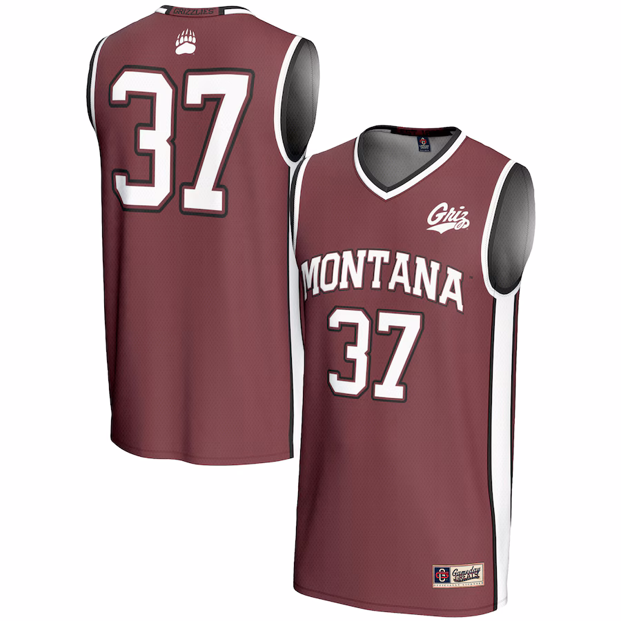 Youth GameDay Greats #37 Maroon Montana Grizzlies Lightweight Basketball Jersey - Jersey