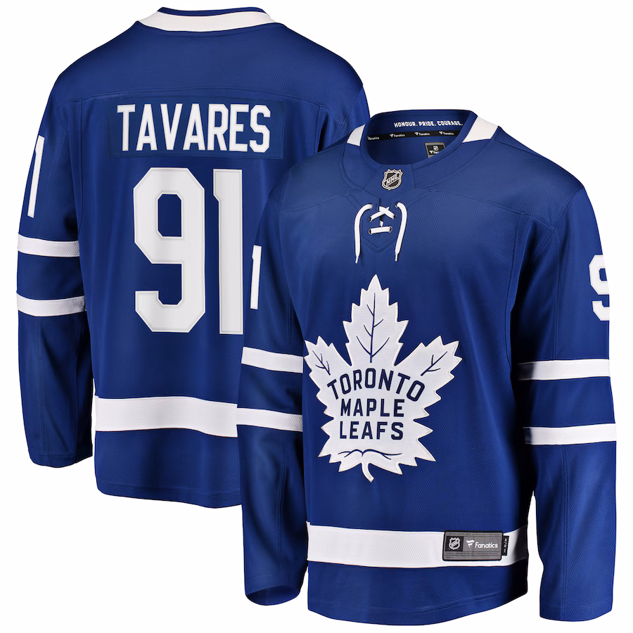 Men's Toronto Maple Leafs John Tavares Fanatics Blue Home Premier Breakaway Player Jersey - Jersey