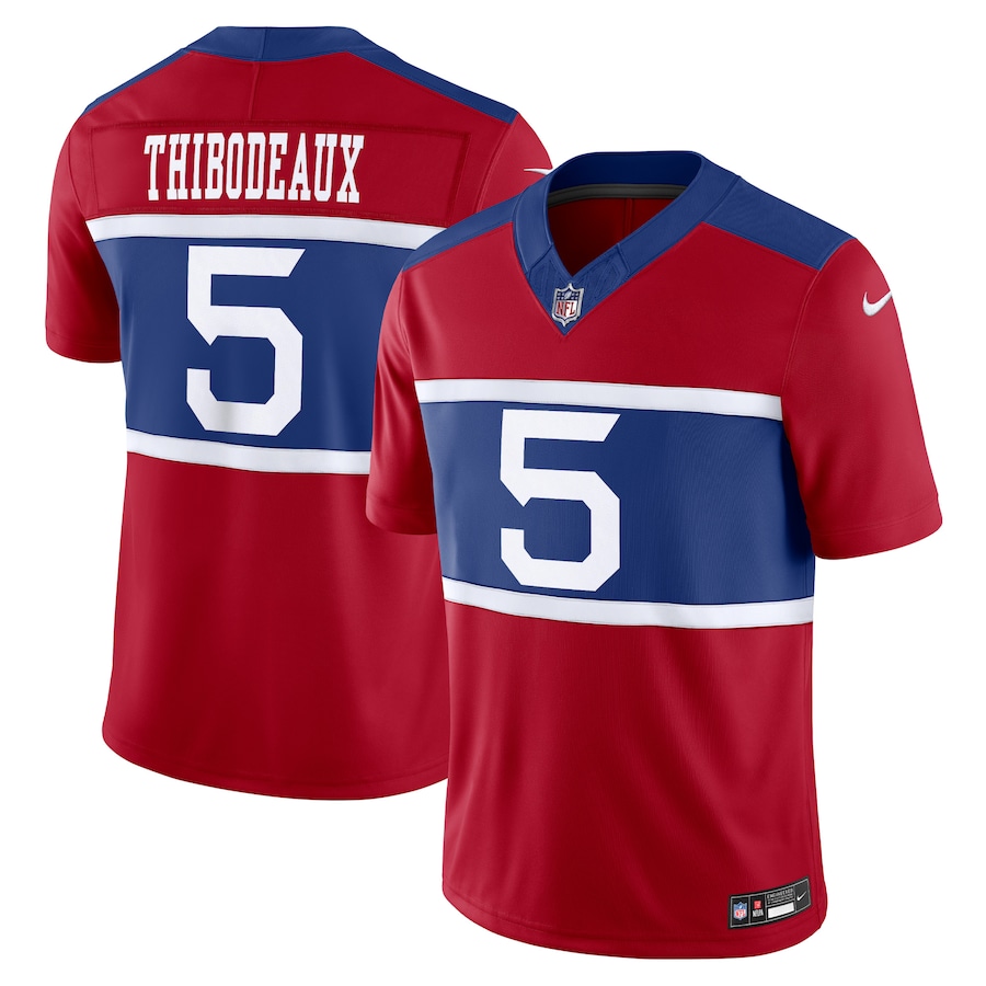 Men's New York Giants Kayvon Thibodeaux Nike Century Red Alternate Vapor F.U.S.E. Limited Jersey - Jersey