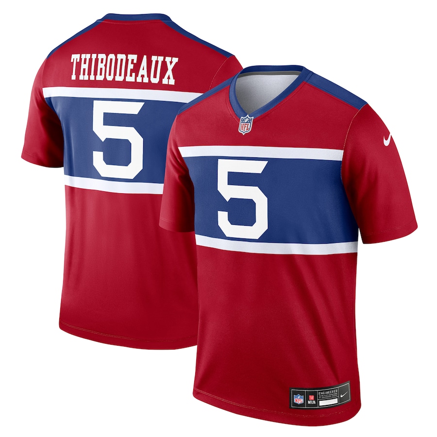 Men's New York Giants Kayvon Thibodeaux Nike Century Red Alternate Legend Player Jersey - Jersey