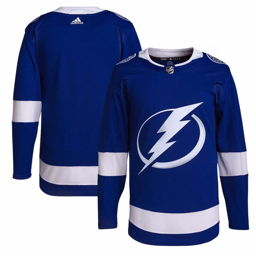 Men's Tampa Bay Lightning adidas Royal Home Primegreen Authentic Jersey - Jersey