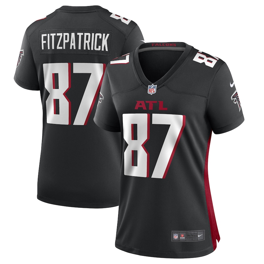 Women's John FitzPatrick Atlanta Falcons Nike Black Game Player Jersey - Jersey