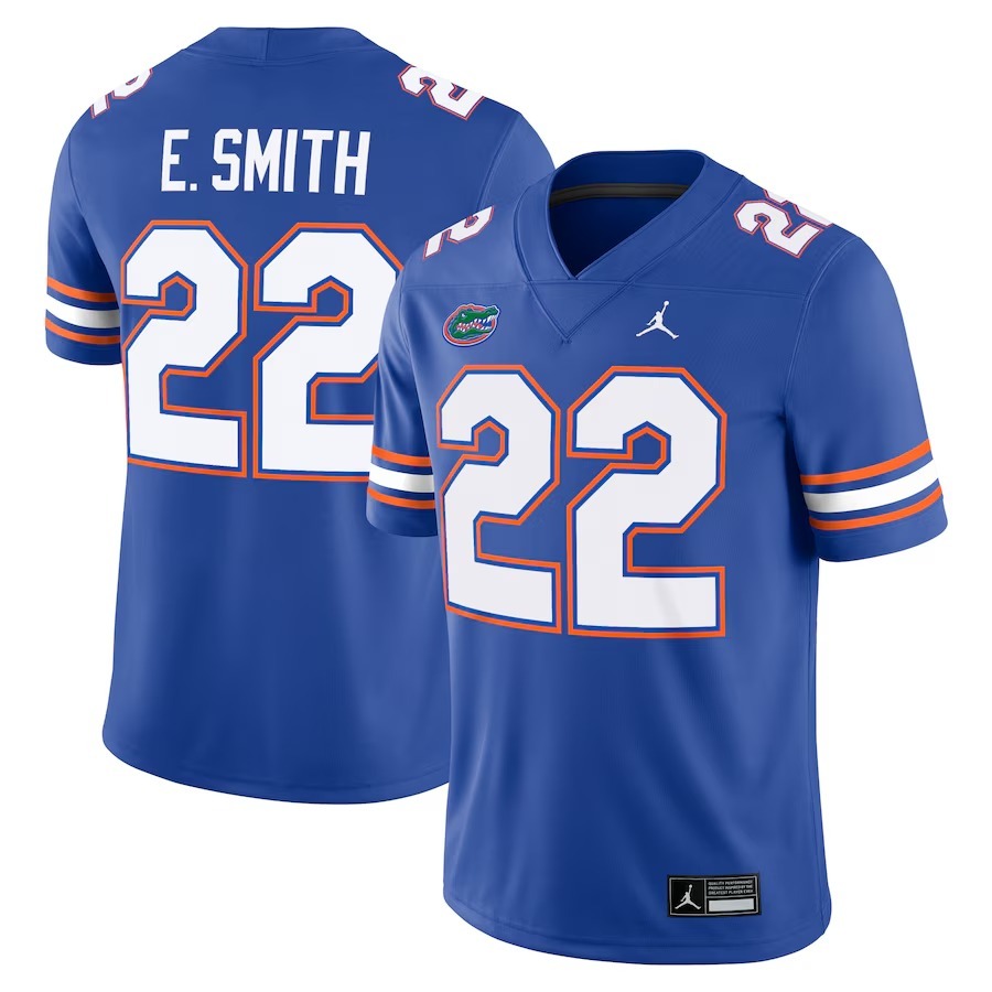 Men's Jordan Brand Emmitt Smith Royal Florida Gators Alumni Player Game Jersey - Jersey