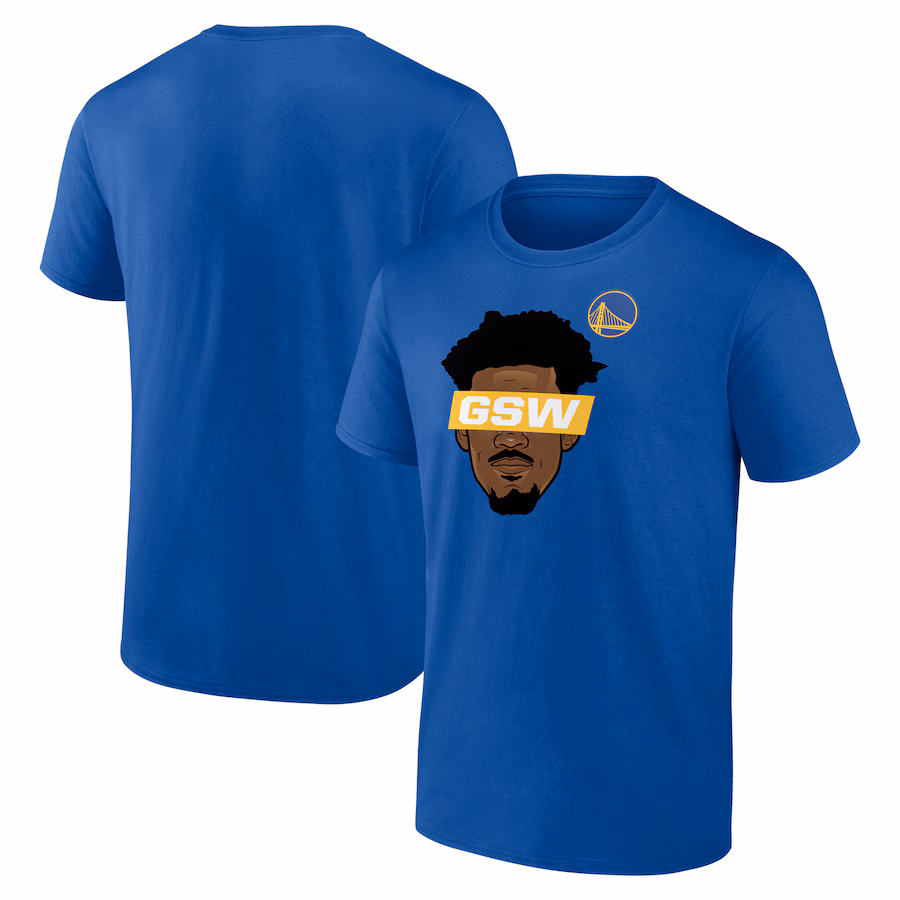 Men's Golden State Warriors Jimmy Butler III Royal Player T-Shirt - Jersey