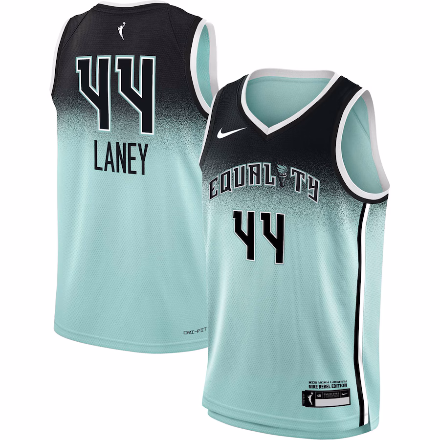 Youth New York Liberty Betnijah Laney Nike Mint 2023 Rebel Edition Victory Player Jersey - Jersey