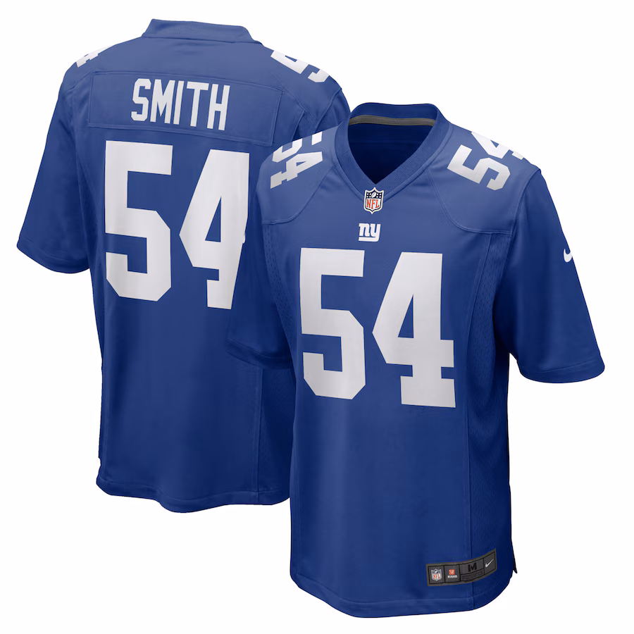 Men's New York Giants Jaylon Smith Nike Royal Home Game Player Jersey - Jersey