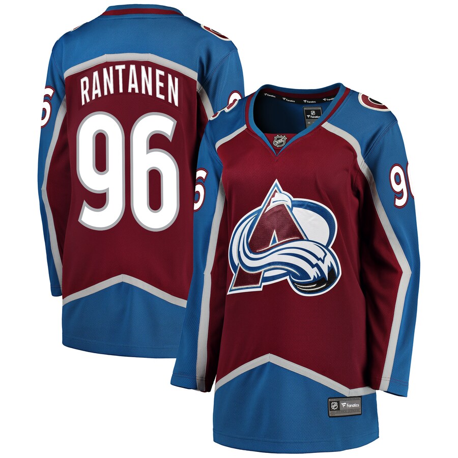 Women's Colorado Avalanche Mikko Rantanen Fanatics Branded Burgundy Breakaway Player Jersey - Jersey