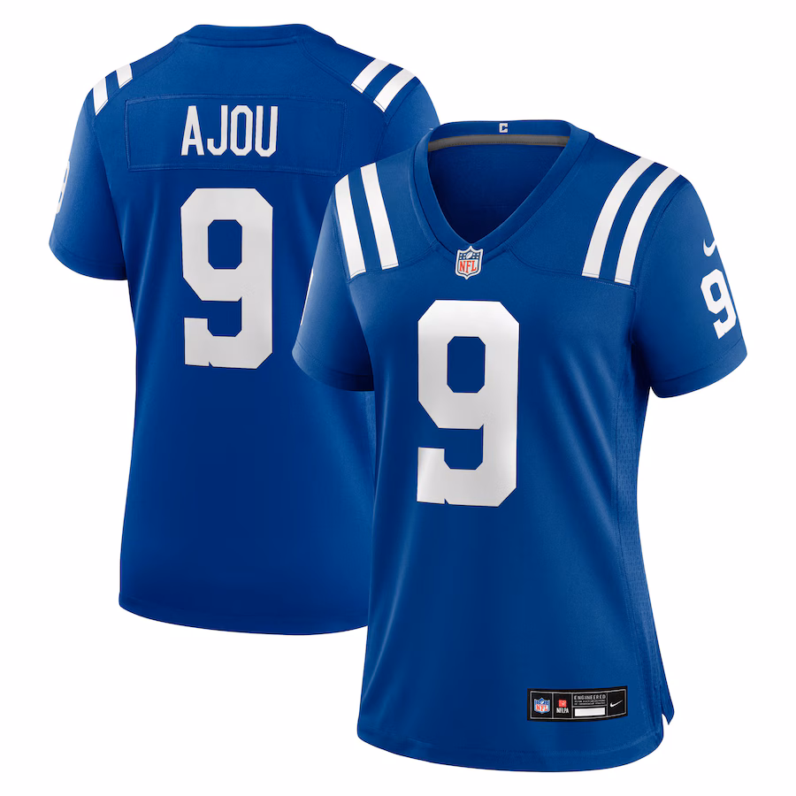 Women's Indianapolis Colts Ajou Ajou Nike Royal Team Game Jersey - Jersey