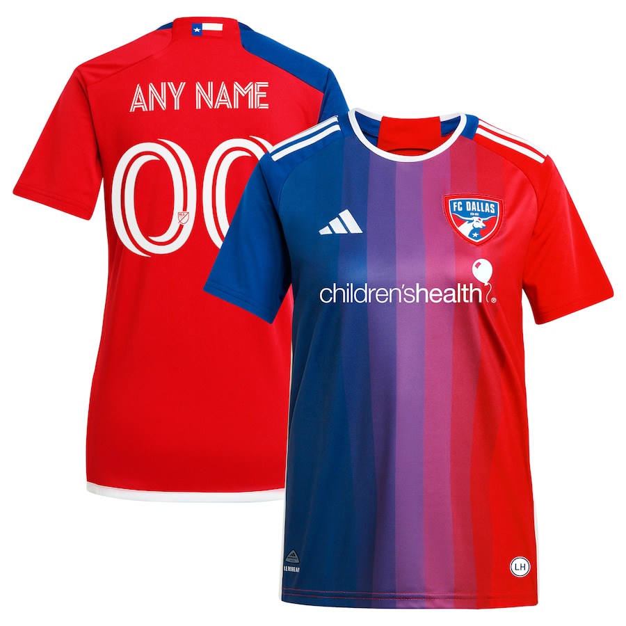 Women's FC Dallas  adidas Navy 2024 After Burner Replica Custom Jersey - Jersey