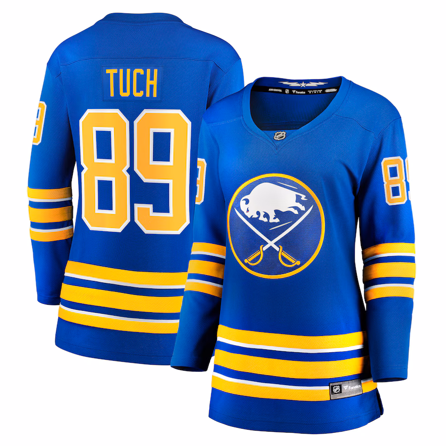 Women's Buffalo Sabres Alex Tuch Fanatics Royal Home Breakaway Player Jersey - Jersey