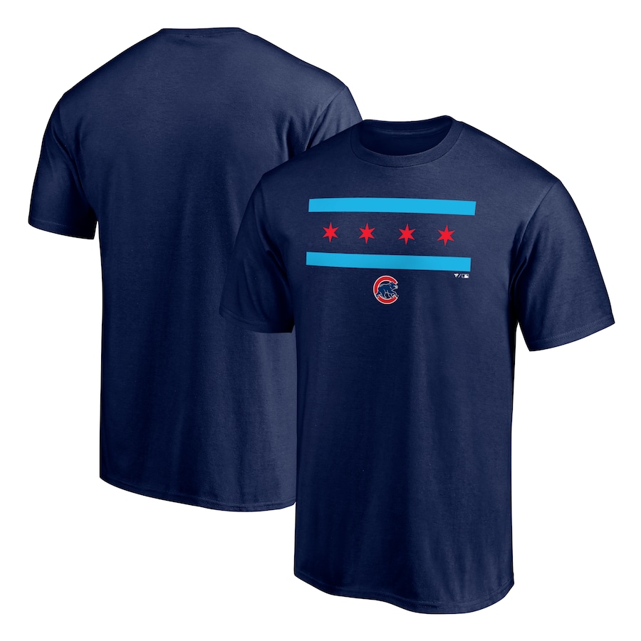 Men's Chicago Cubs Navy Grand Slam Club T-Shirt - Jersey