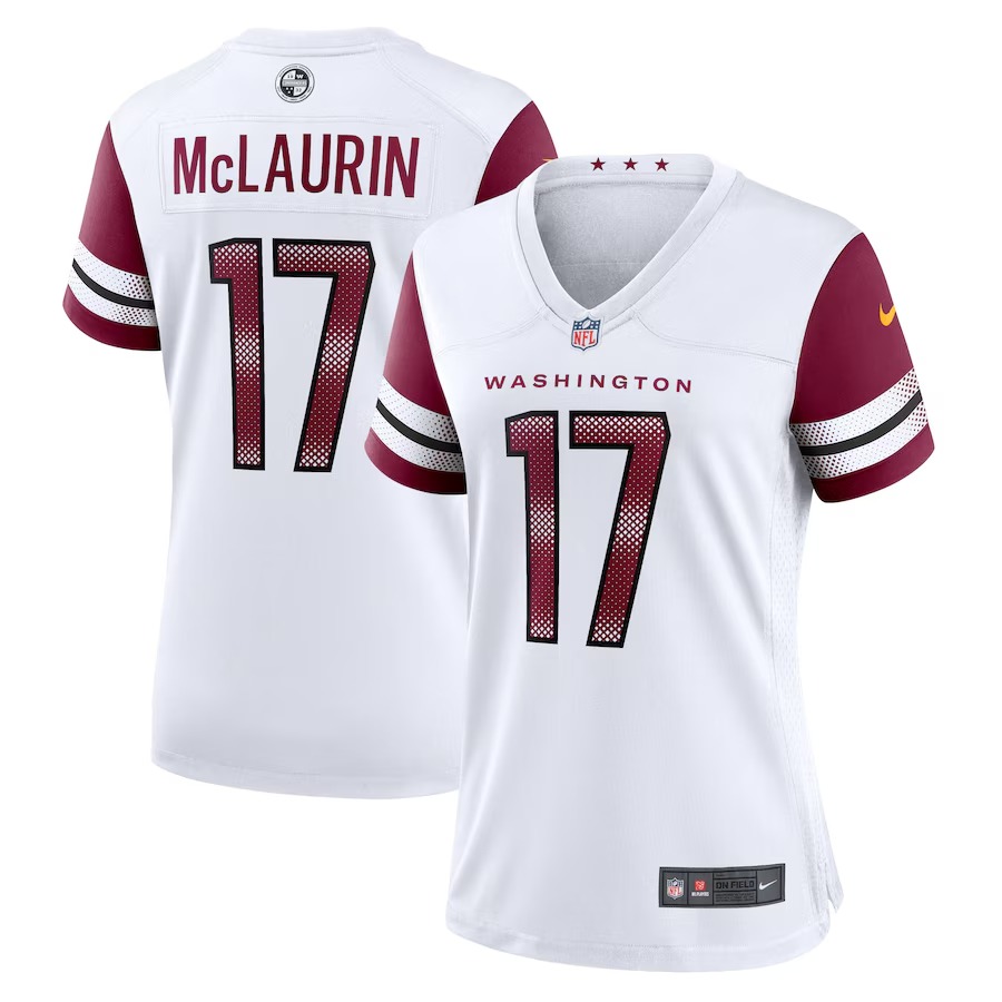 Women's Washington Commanders Terry McLaurin Nike White Game Jersey - Jersey