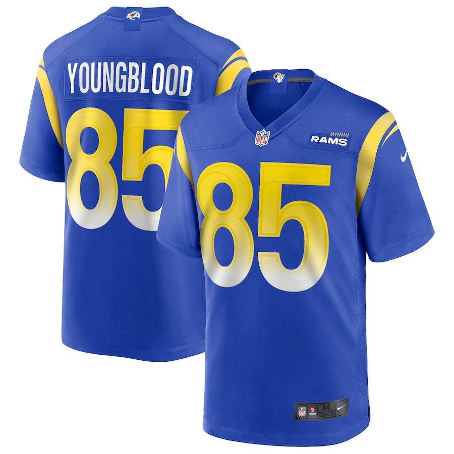 Men's Los Angeles Rams Jack Youngblood Nike Royal Game Retired Player Jersey - Jersey