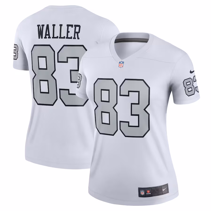 Women's Las Vegas Raiders Darren Waller Nike White Alternate Legend Jersey - Jersey