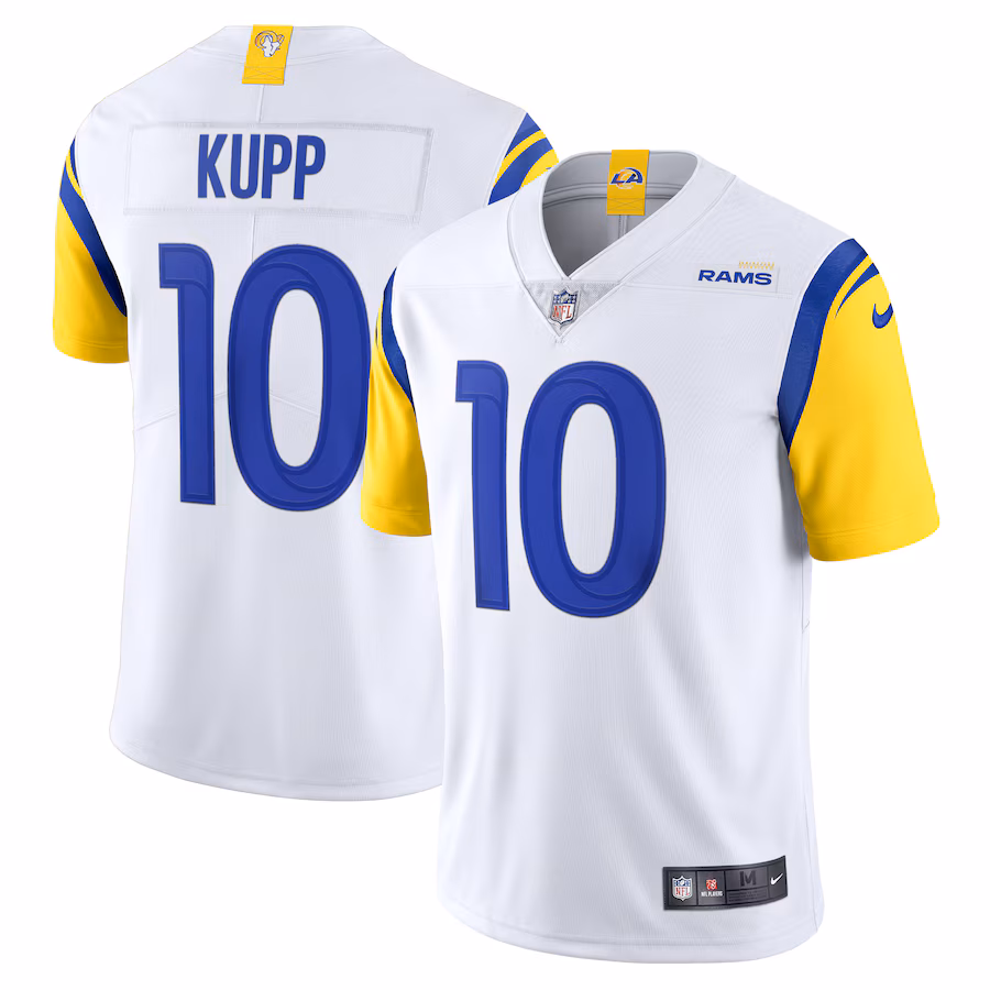 Men's Los Angeles Rams Cooper Kupp Nike White Alternate Vapor Limited Jersey - Jersey