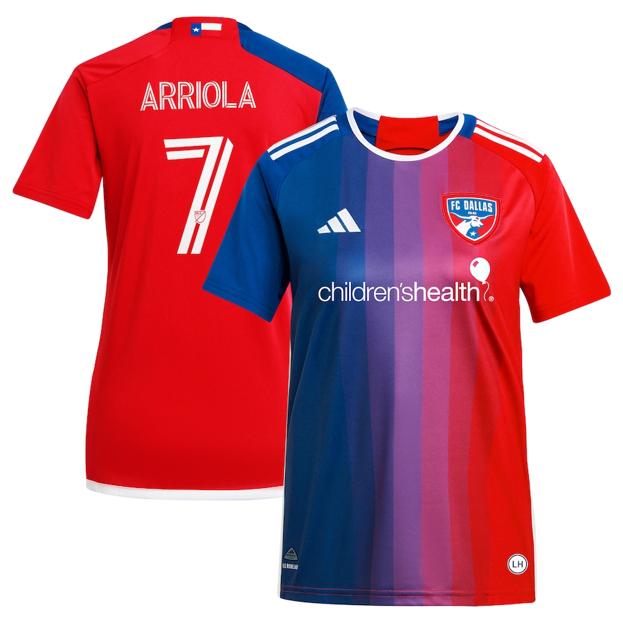 Women's FC Dallas Paul Arriola adidas Navy 2024 After Burner Replica Player Jersey - Jersey