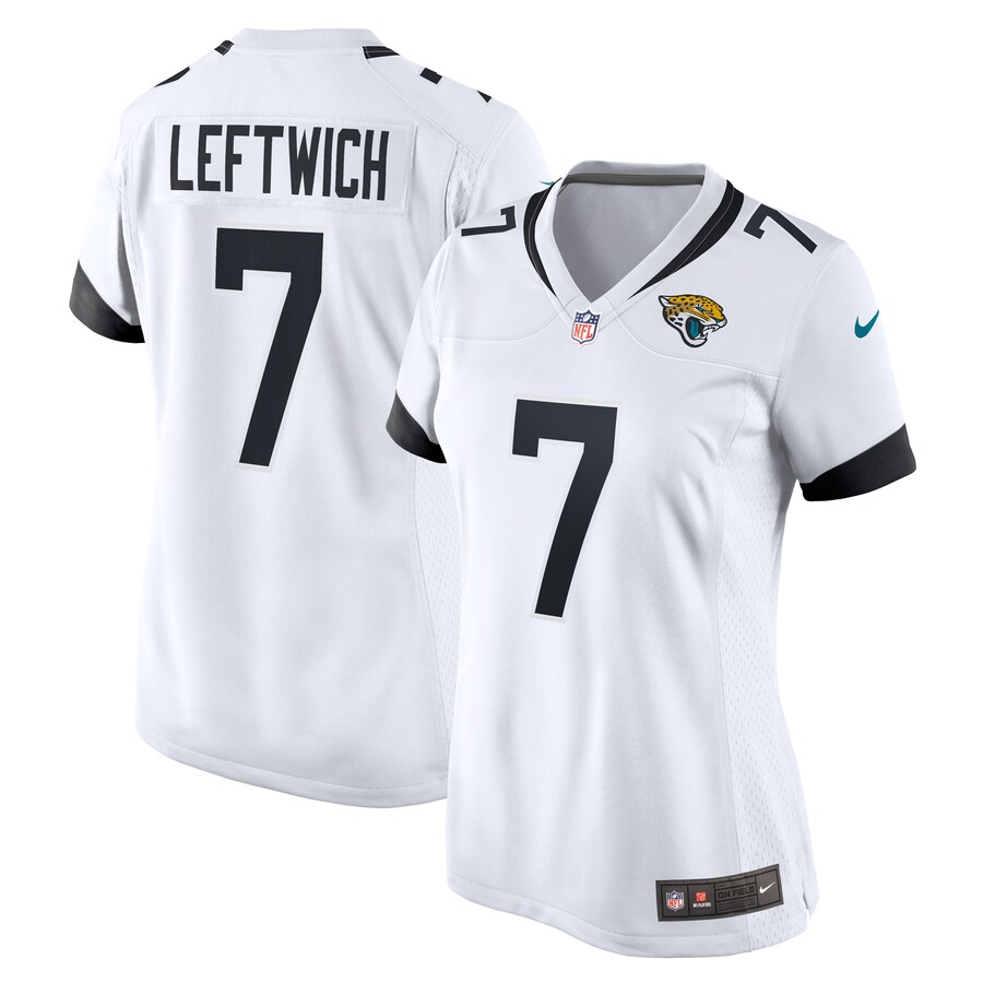Women's Jacksonville Jaguars Byron Leftwich Nike White Retired Player Game Jersey - Jersey