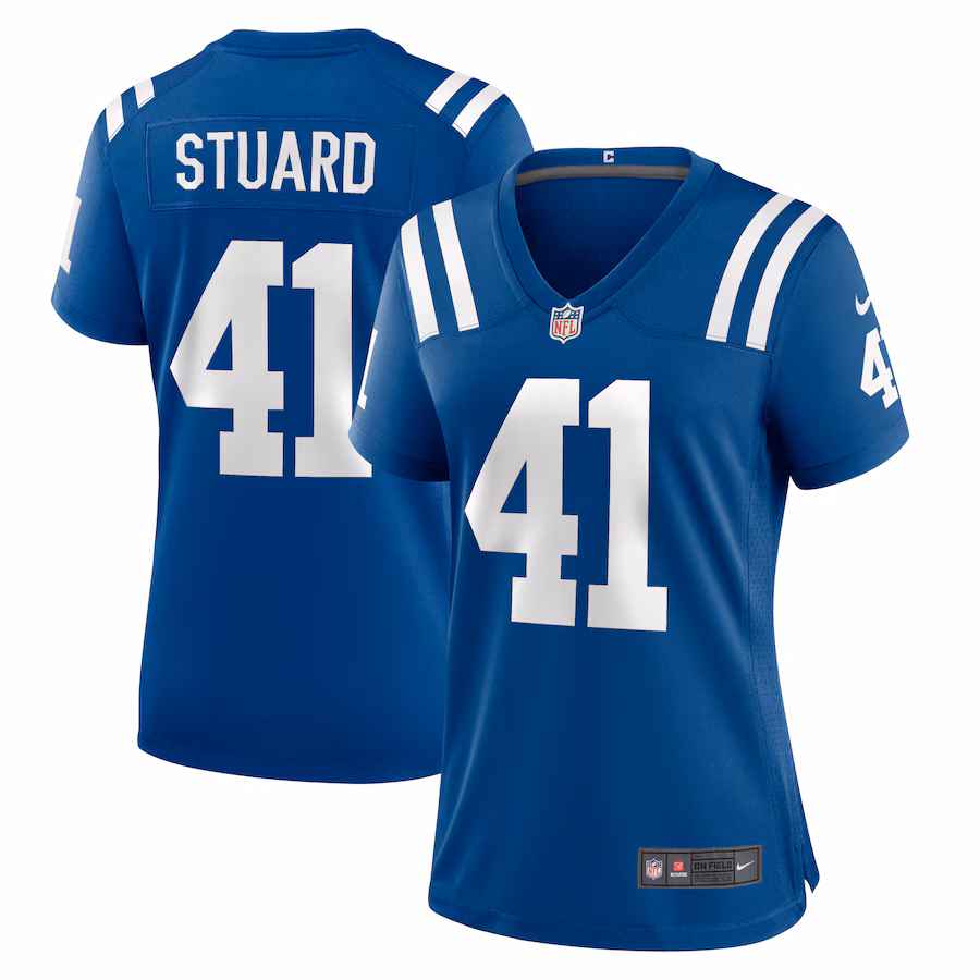 Women's Indianapolis Colts Grant Stuard Nike Royal Game Player Jersey - Jersey