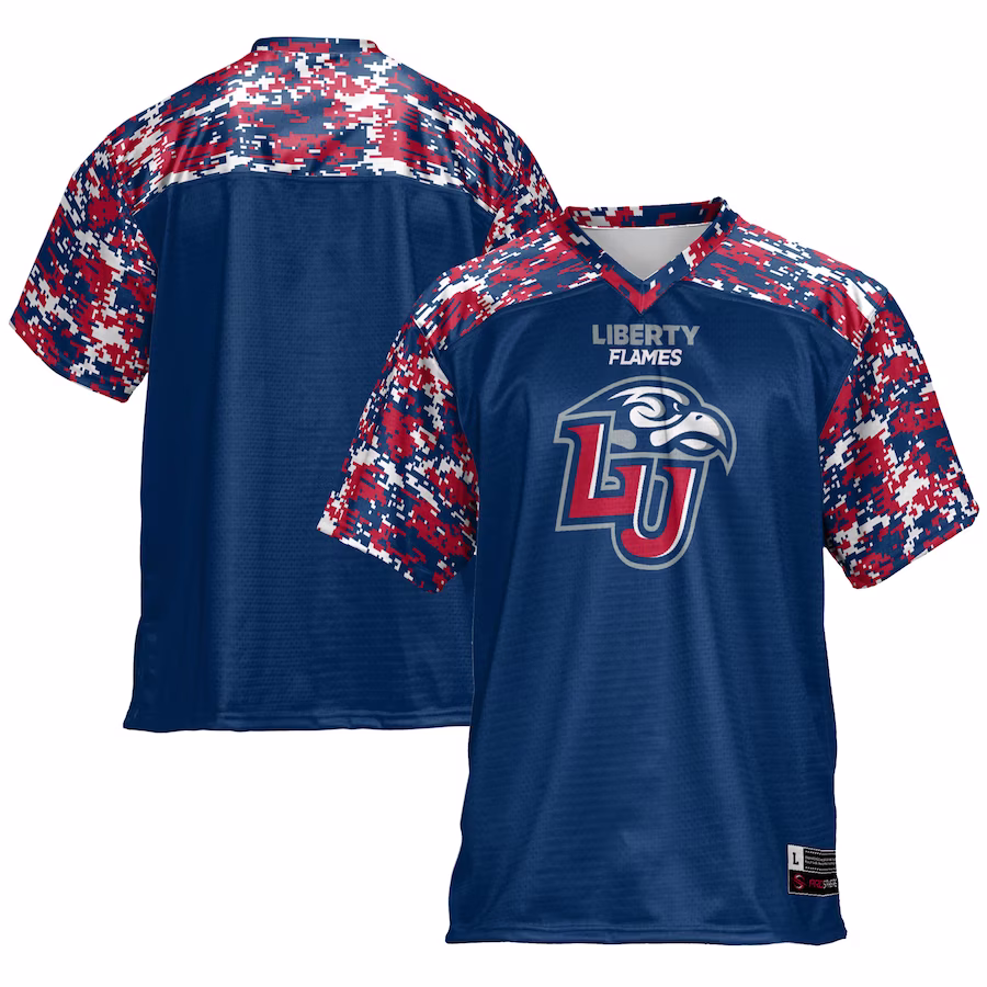Liberty Flames GameDay Greats Football Jersey - Navy - Jersey