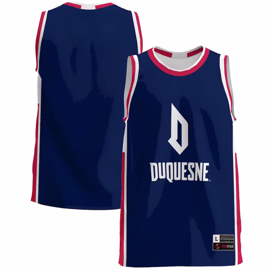 Duquesne Dukes GameDay Greats  Lightweight Basketball Jersey - Blue - Jersey