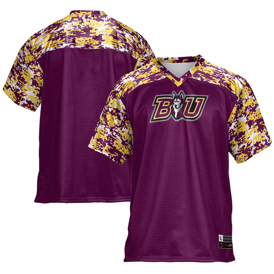 Bloomsburg Huskies GameDay Greats Football Jersey - Maroon - Jersey