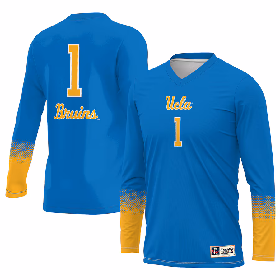 Unisex GameDay Greats #1 Royal UCLA Bruins Lightweight Volleyball Jersey - Jersey