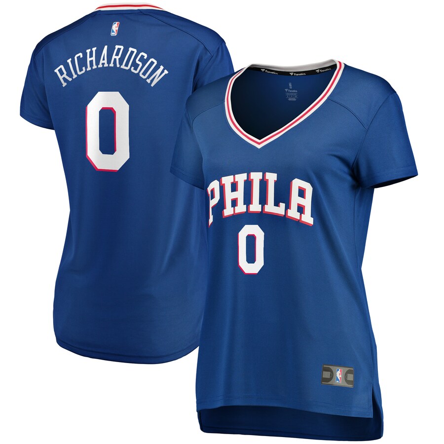 Women's Philadelphia 76ers Josh Richardson Fanatics Royal Fast Break Replica Jersey - Icon Edition - Jersey
