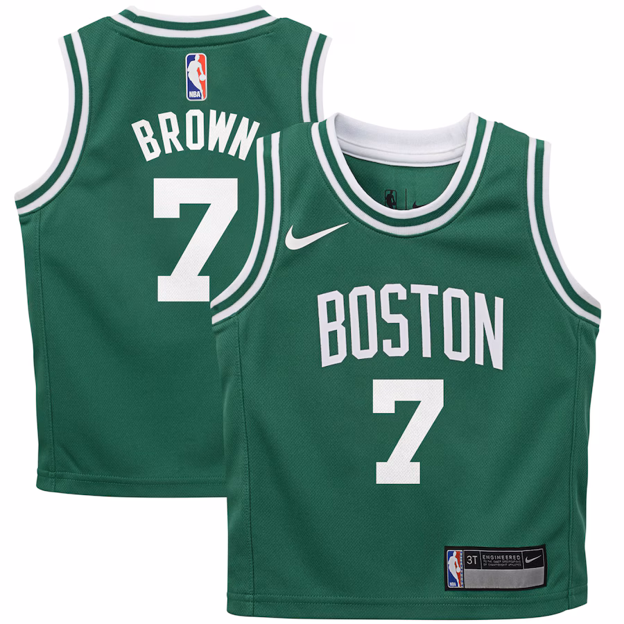 Toddler Boston Celtics Jaylen Brown Nike Kelly Green Swingman Player Jersey - Icon Edition - Jersey