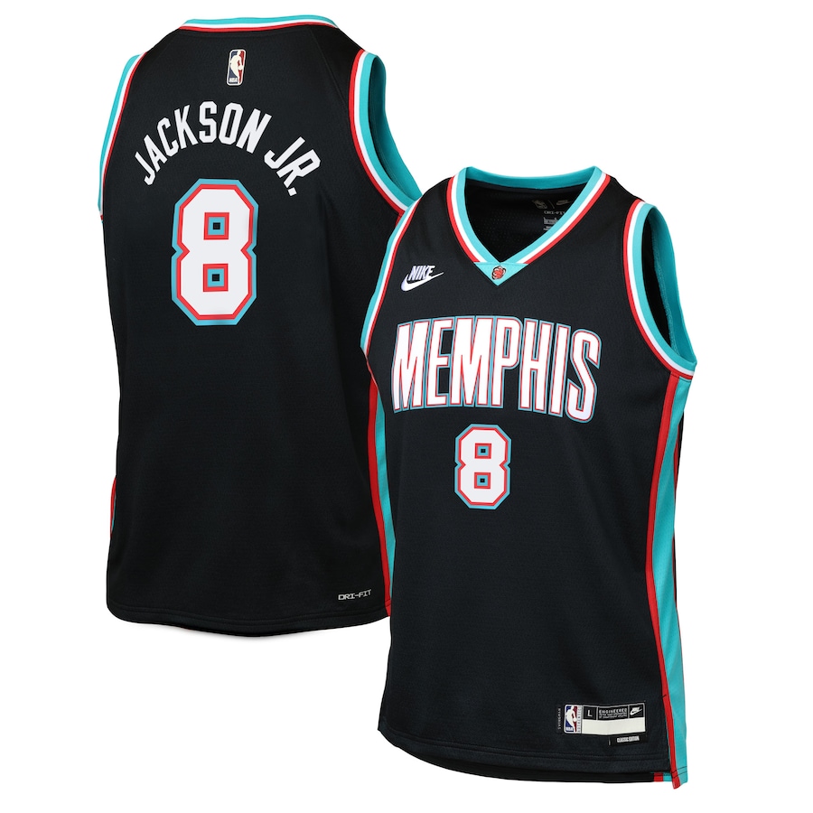 Youth Memphis Grizzlies Jaren Jackson Jr. Nike Black Swingman Jersey - Classic Edition - Jersey