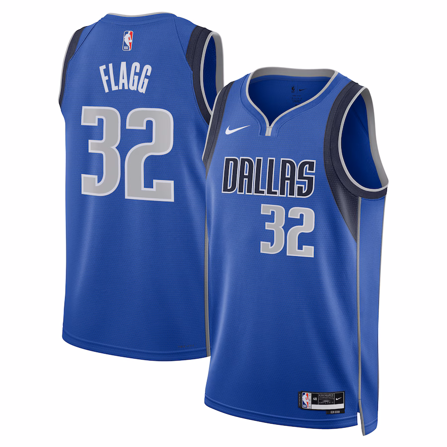 Unisex Dallas Mavericks Cooper Flagg Nike Blue 2025 NBA Draft First Round Pick Swingman Jersey - Icon Edition - Jersey