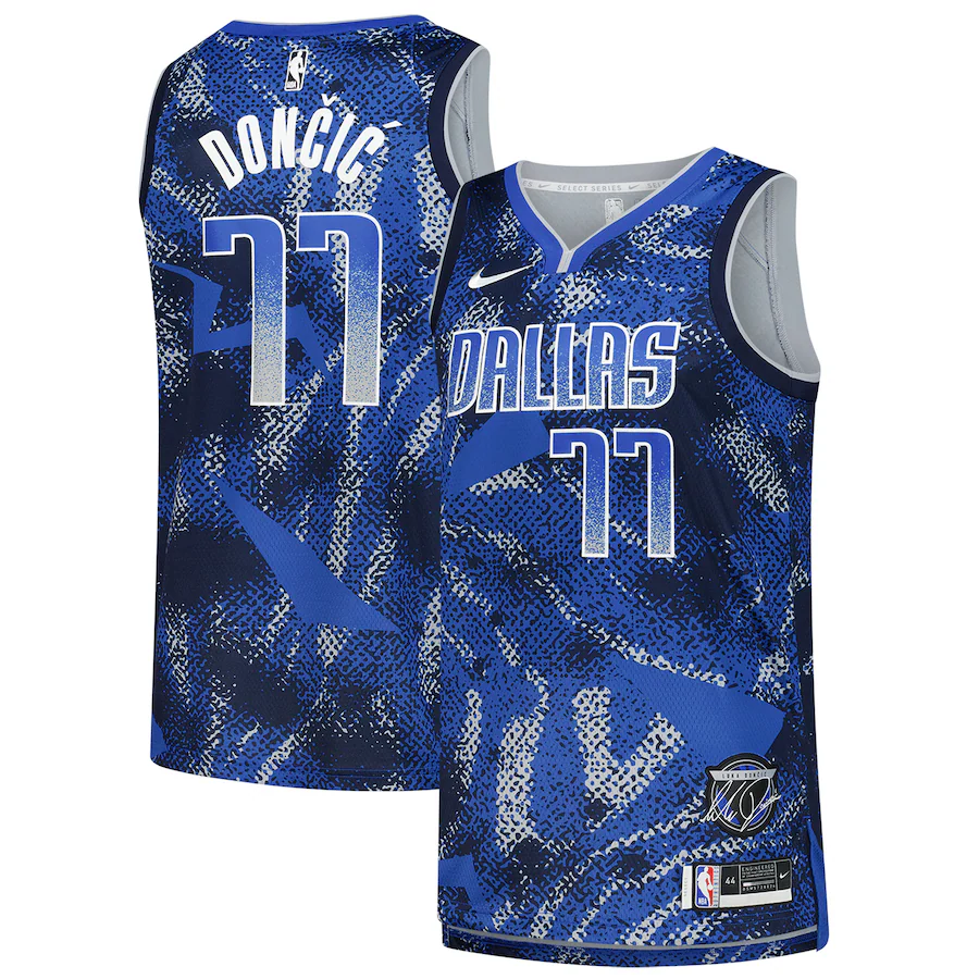 Unisex Dallas Mavericks Luka Dončić Nike Royal 2025 Select Series Swingman Player Jersey - Jersey