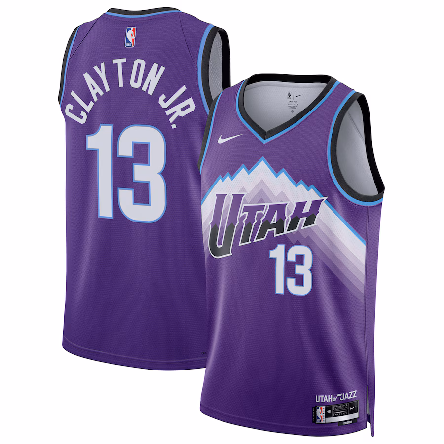 Unisex Utah Jazz Walter Clayton Jr. Nike Purple Swingman Jersey - Icon Edition - Jersey