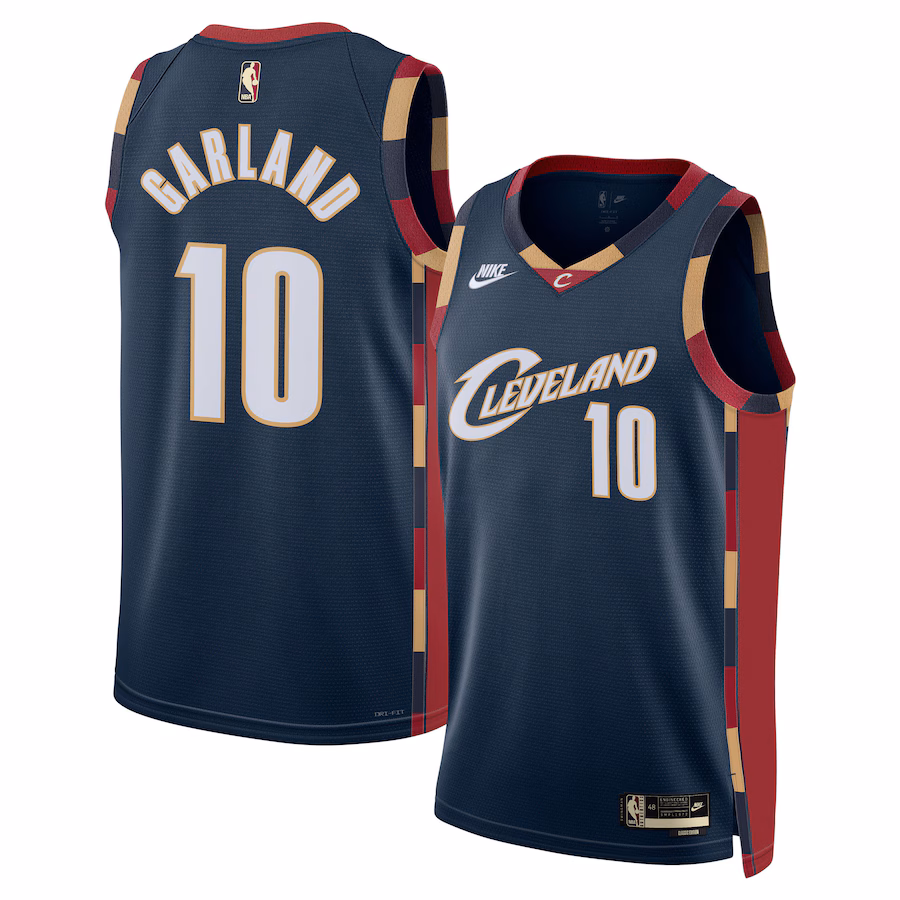 Unisex Cleveland Cavaliers Darius Garland Nike Navy Swingman Jersey - Classic Edition - Jersey