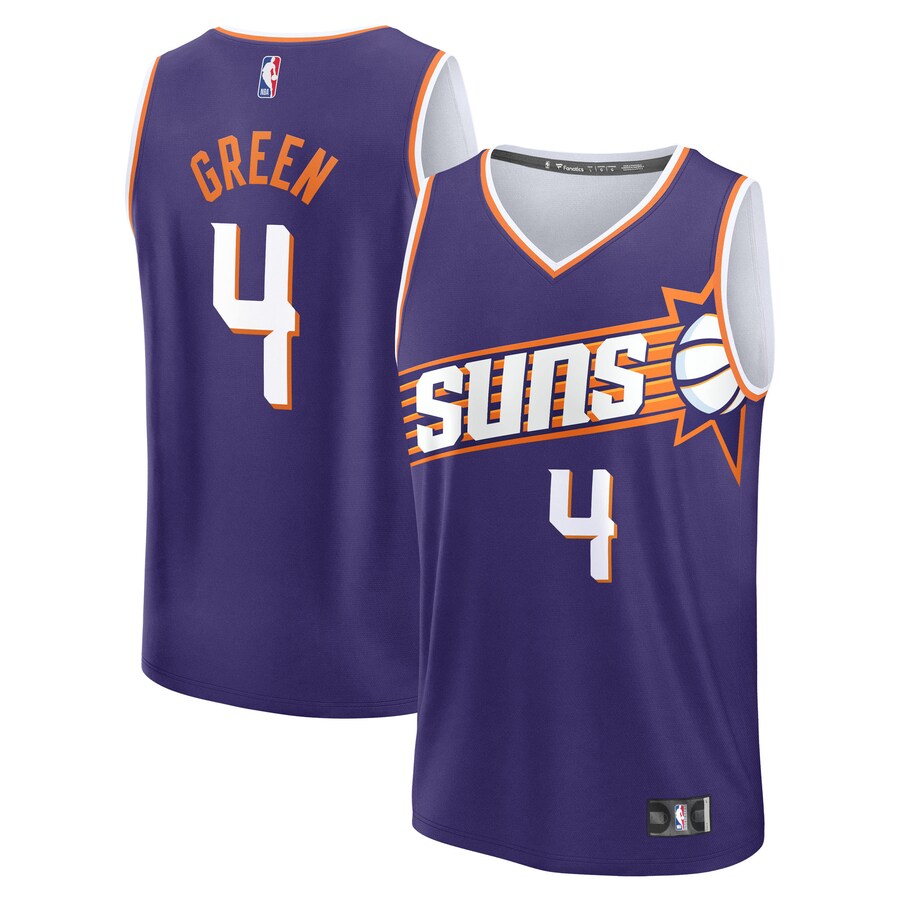 Youth Phoenix Suns Jalen Green Fanatics Purple Fast Break Replica Jersey - Icon Edition - Jersey
