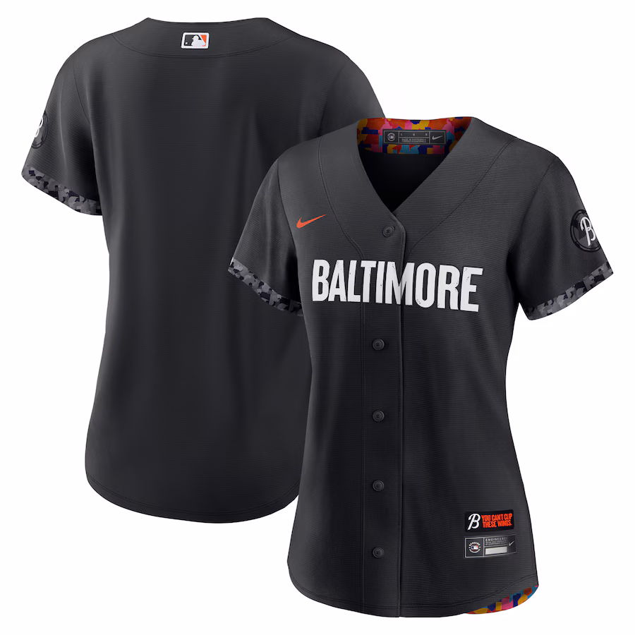 Women's Baltimore Orioles Nike Black City Connect Replica Jersey - Jersey