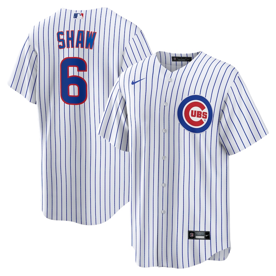 Men's Chicago Cubs Matt Shaw Nike White Home Replica Jersey - Jersey